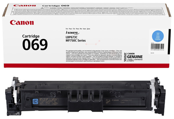 Original Canon 069 | 5093C002 Toner Cyan