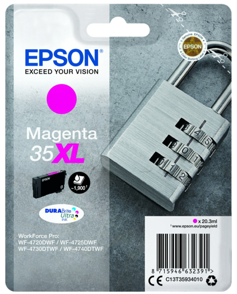 Original Epson 35XL | C13T35934010 Tinte Magenta XL