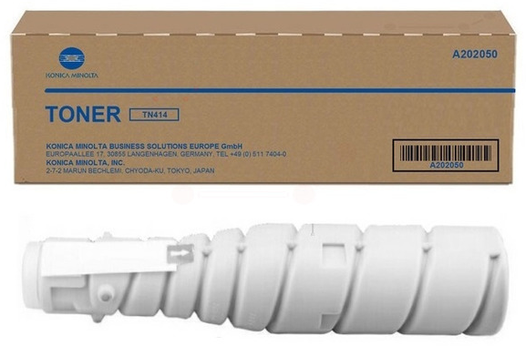 Original Konica Minolta TN414 | A202050 Toner Schwarz