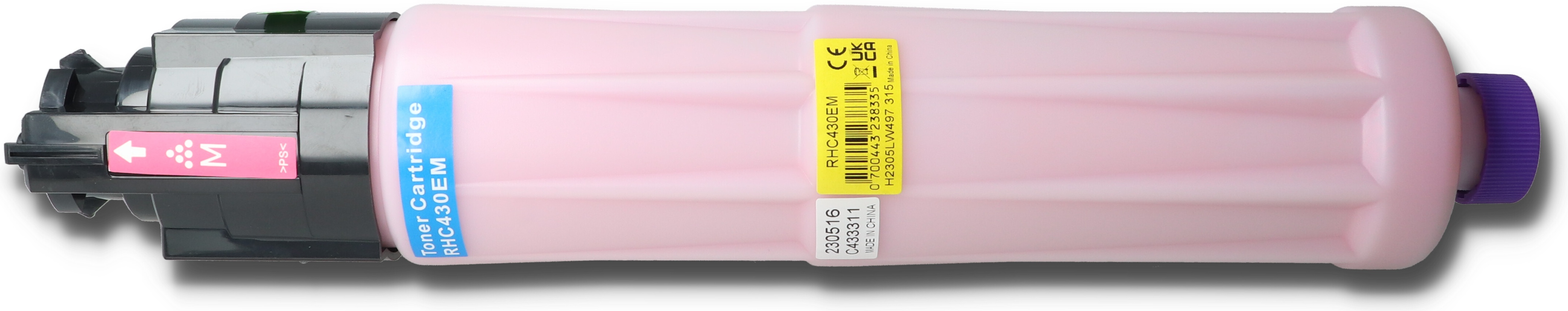 Tonoo® Toner ersetzt Ricoh 821096 | 821076 | 821206 | 821281 | TYPESPC430E | Magenta