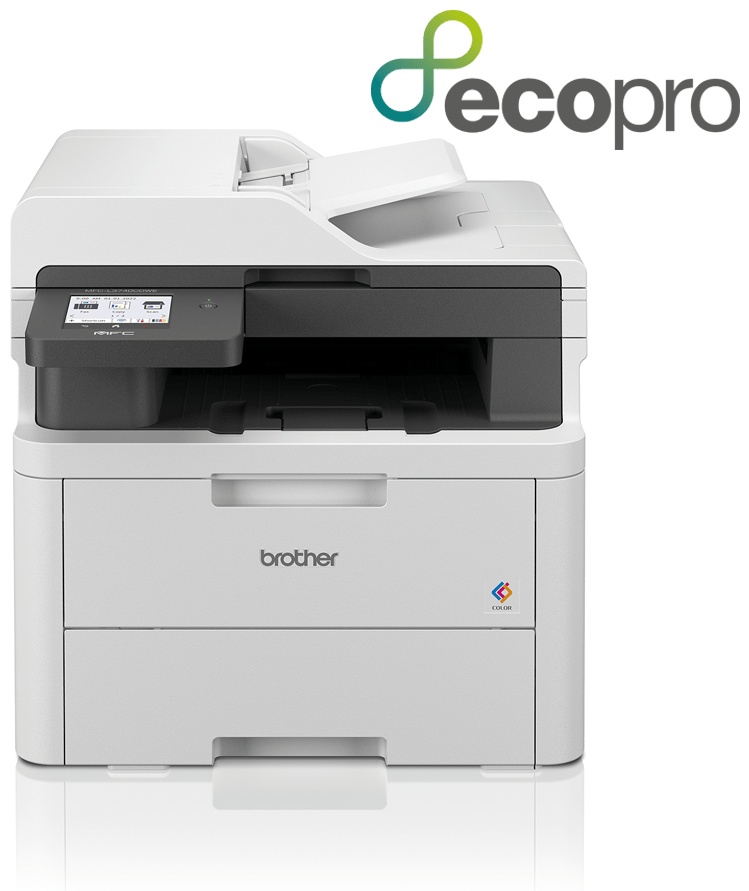 Brother MFC-L3740CDWE Farb Laser Multifunktionsdrucker | A4 | 18 S./Min | Duplex | WLAN