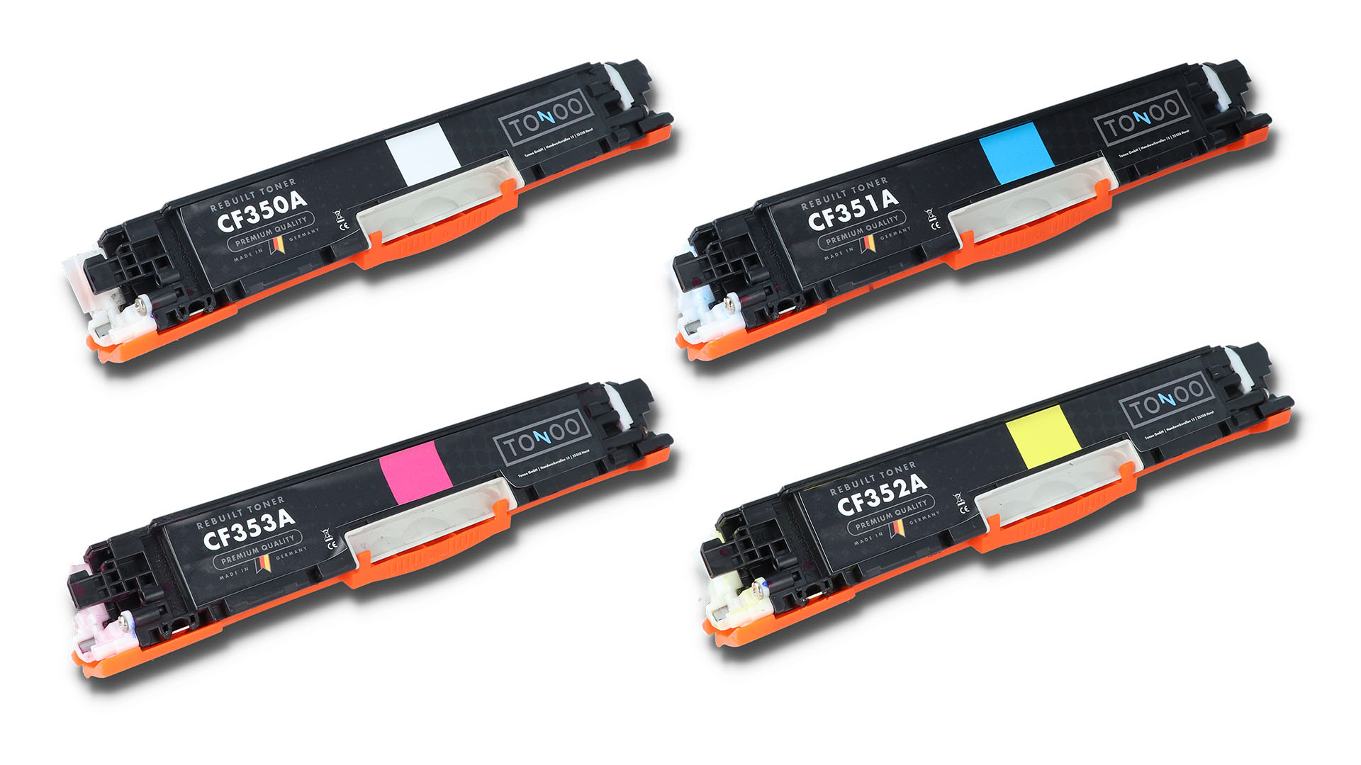 Tonoo® Toner ersetzt HP 130A B|C|M|Y Spar Set