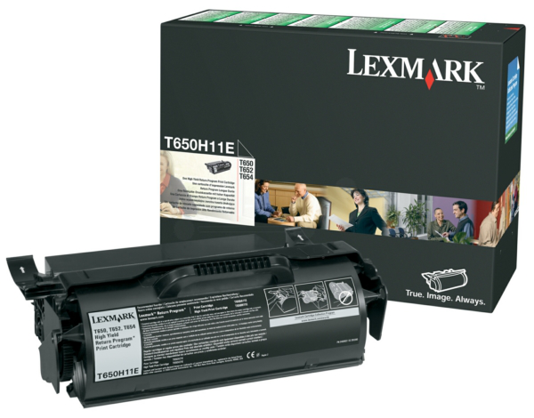 Original Lexmark T650H11E Toner Schwarz