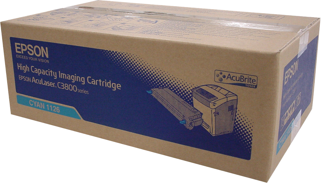 Original Epson 1126 | C13S051126 Toner Cyan