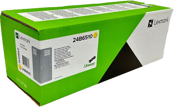Original Lexmark 24B6510 Toner Gelb ( A-Ware )