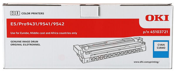 Original OKI 45103721 Trommel Cyan