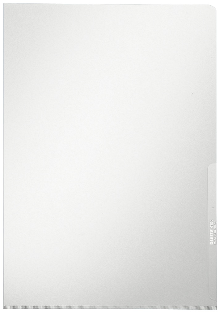 Leitz Sichthülle Premium 4100 | DIN A4 | glasklar | 0,15 mm | 100er-Pack
