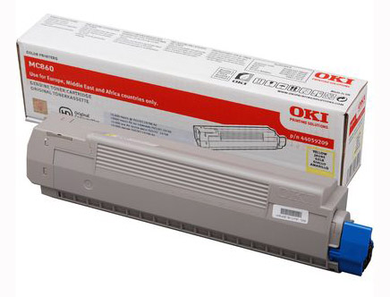 Original OKI 44059209 Toner Gelb