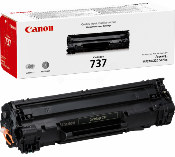 Original Canon 737 | 9435B002 Toner Schwarz