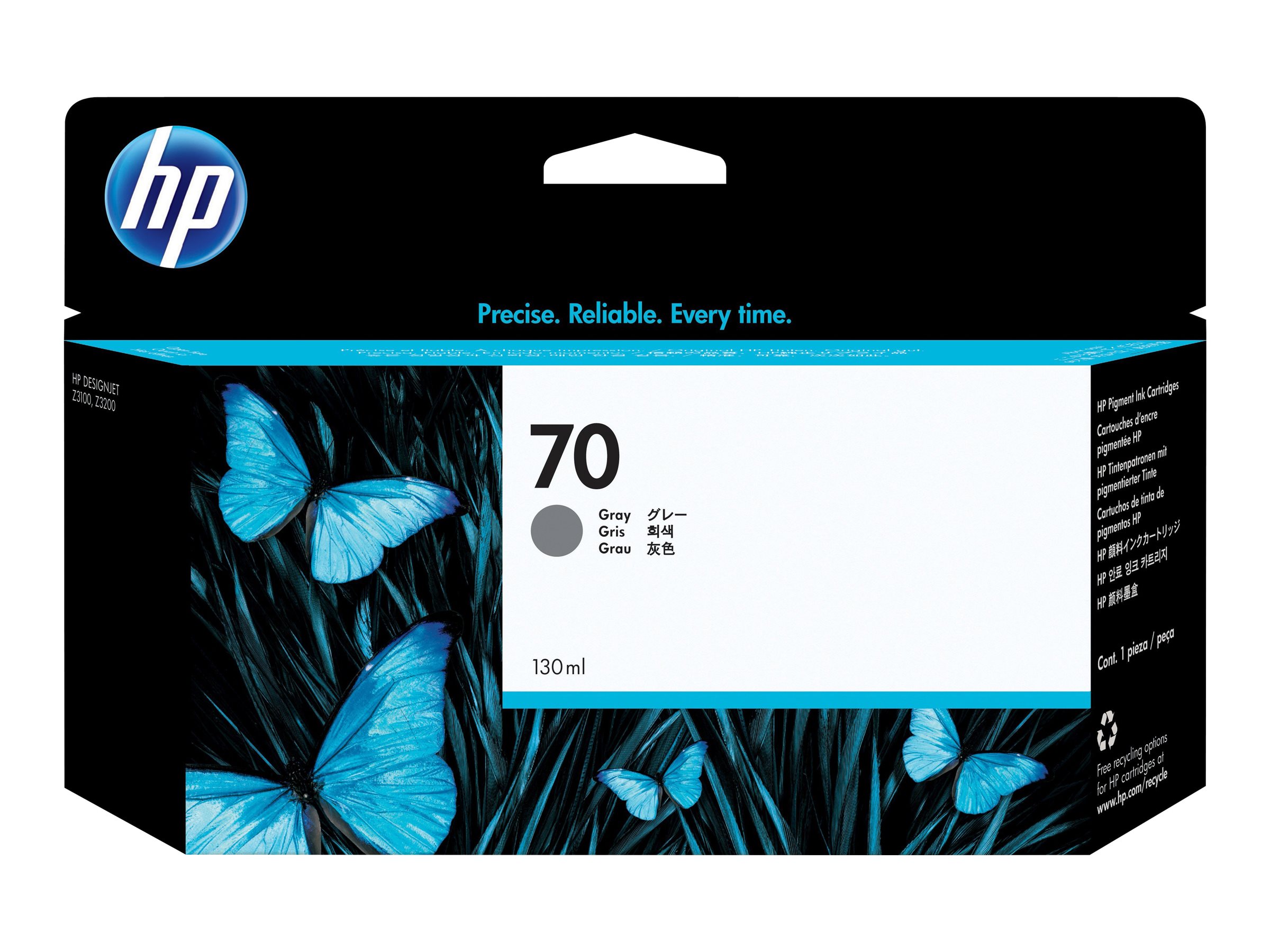Original HP 70 | C9450A Tinte Grau ( 2024 )
