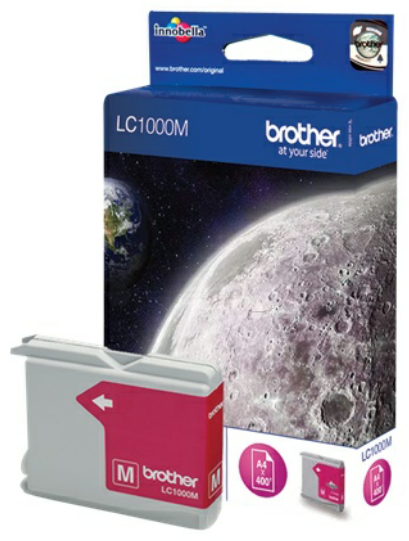 Original Brother LC1000M Tinte Magenta ( 2024 )