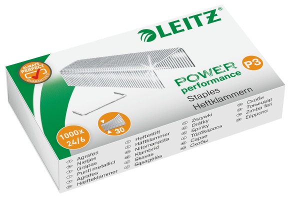 Leitz Heftklammern 5570 | 24/6 | 1000 Stück