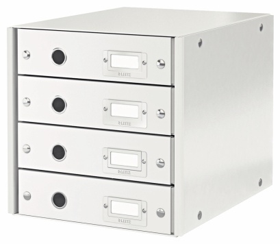 Leitz Schubladenbox Click & Store | Weiß | Karton (60490001)