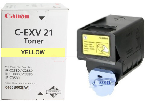 Original Canon 0455B002 | CEXV21 Y Toner Gelb