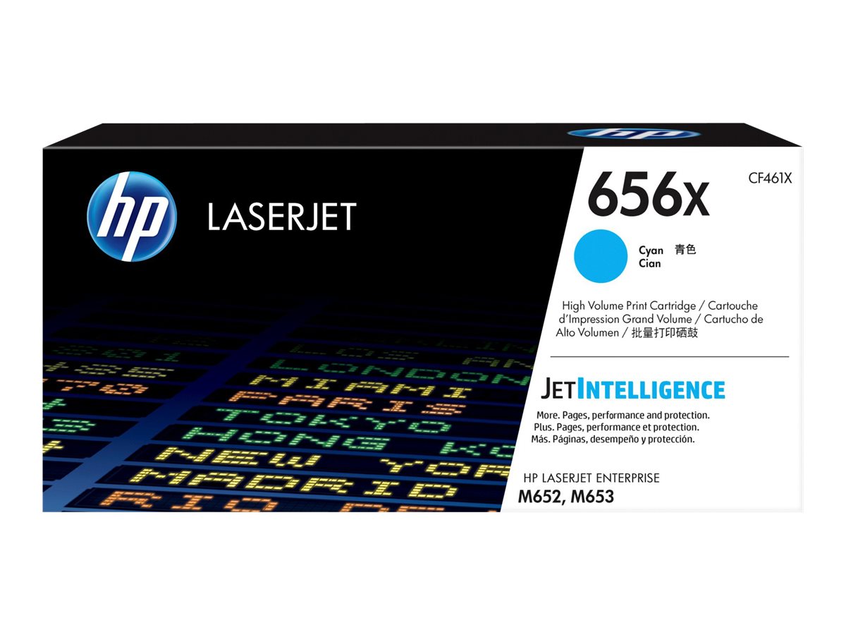 Original HP CF461X | 656X Toner Cyan XL