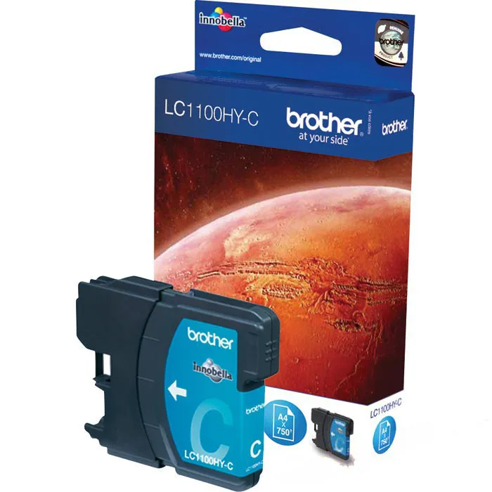Original Brother LC1100HYC Tinte Cyan XL ( 08.2025 )