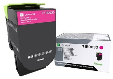 Original Lexmark 71B0030 Toner Magenta