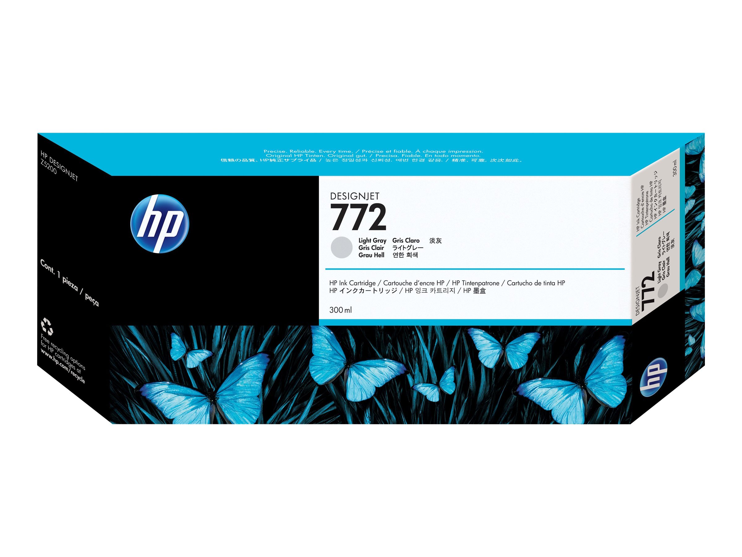 Original HP 772 | CN634A Tinte hell Grau ( 01.2025 )