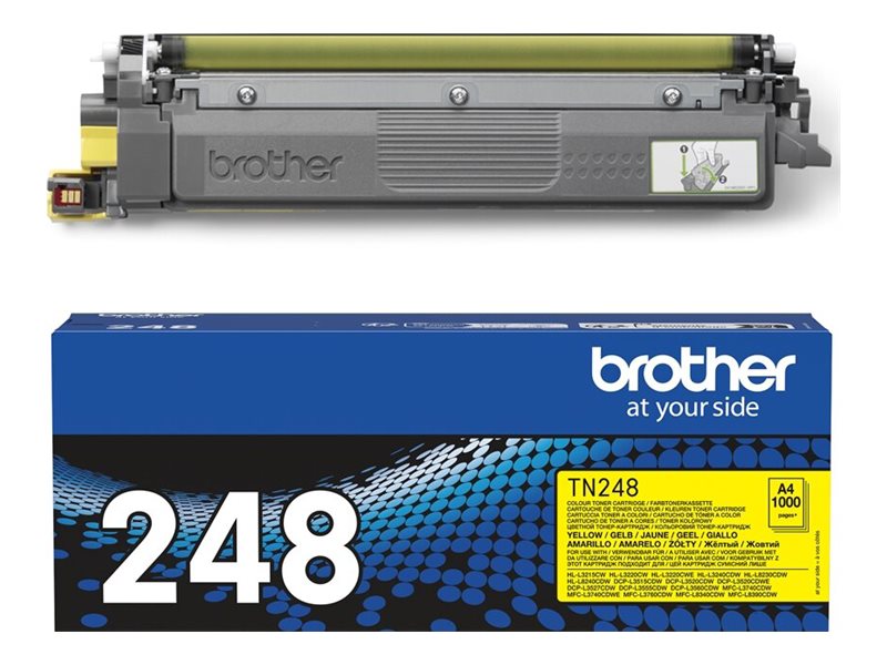 Original Brother TN248Y Toner Gelb
