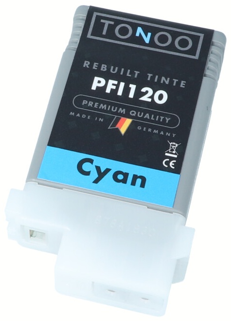 Tonoo® Tinte ersetzt Canon 2886C001 | PFI120C Cyan