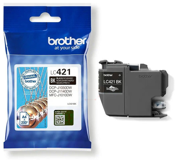 Original Brother LC421BK Tinte Schwarz