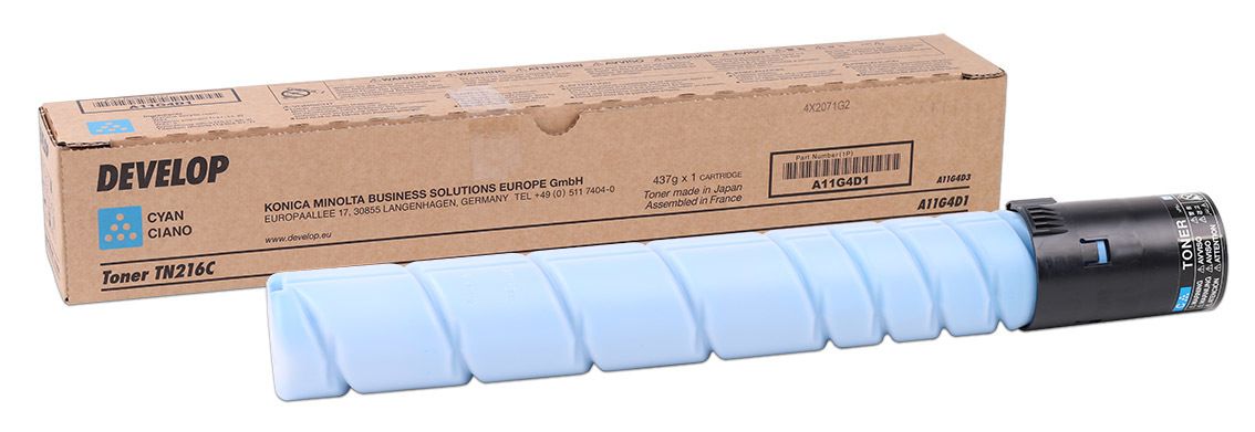 Original Develop A11G4D1 | TN216C Toner Cyan