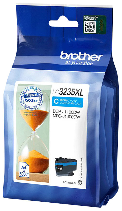 Original Brother LC3235XLC Tinte Cyan XL