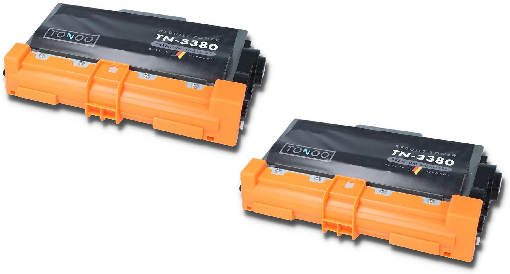 Tonoo® Toner ersetzt Brother TN3380 Schwarz Doppelpack