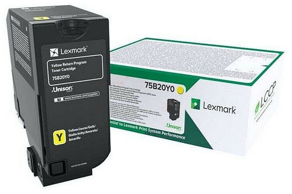 Original Lexmark 75B20Y0 Toner Gelb
