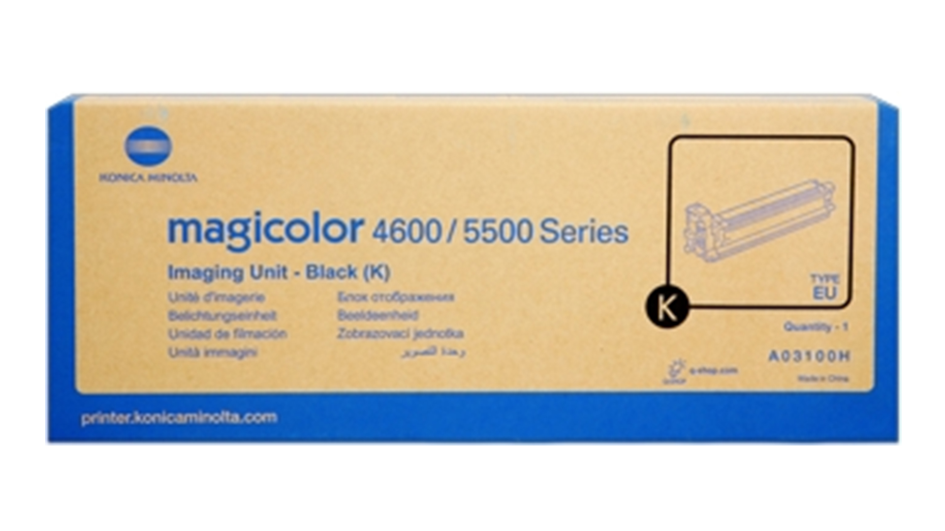 Original Konica Minolta A03100H Trommel Schwarz ( A-Ware )