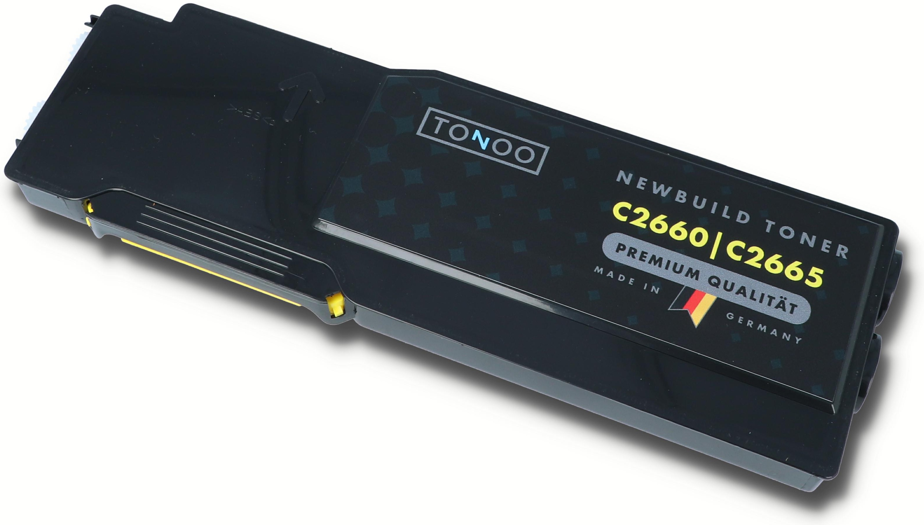 Tonoo® Toner ersetzt Dell 593BBBR / YR3W3 Gelb XL