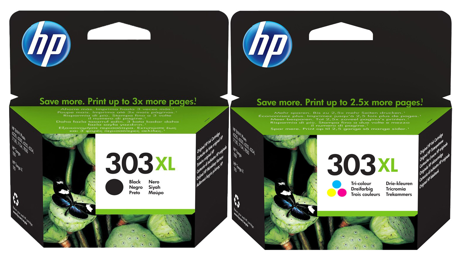 Original HP 303XL | 3YN10AE Tinte BK/C/M/Y