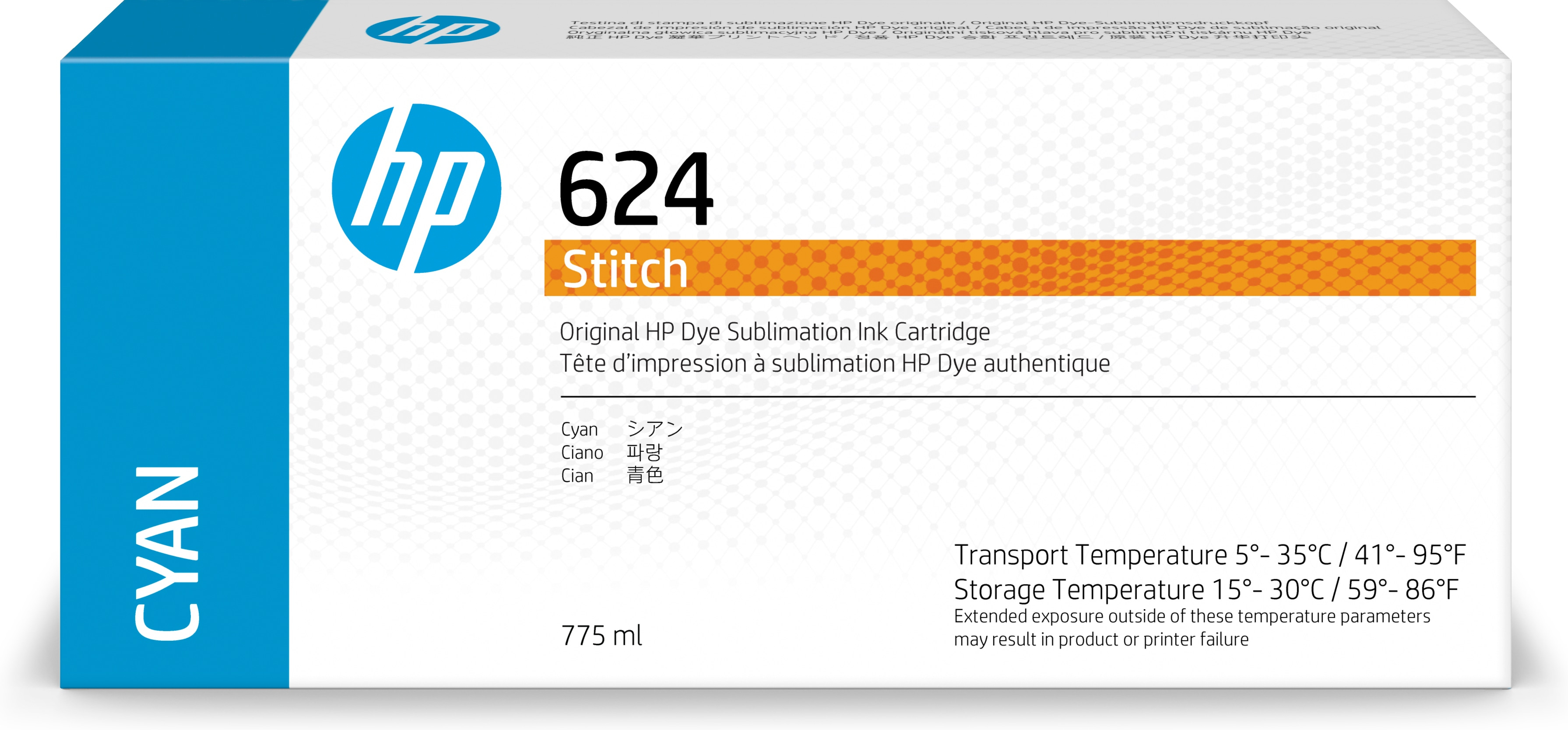 Original HP 624 | 2LL54A Tinte Cyan ( 09.2024 )