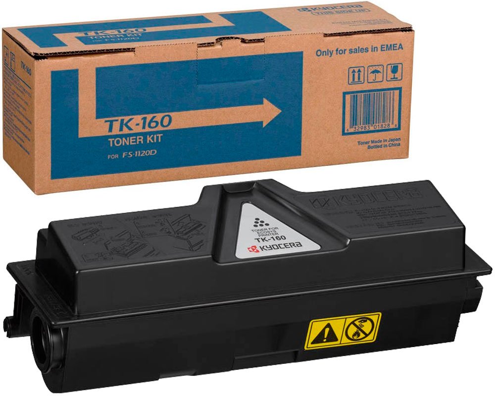 Original Kyocera TK160 | 1T02LY0NL0 Toner Schwarz ( A-Ware )