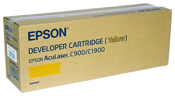 Original Epson C13S050097 Toner Gelb