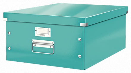 Leitz Aufbewahrungsbox Click & Store | 36 l | 36,9 x 48,2 x 20 cm | Eisblau