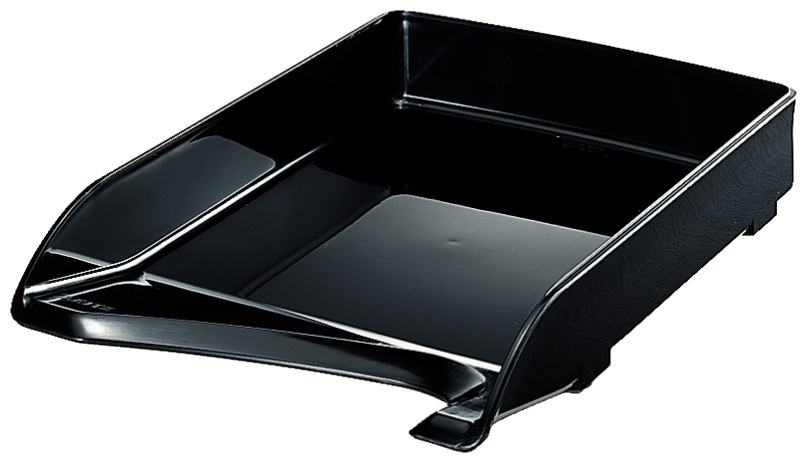 Leitz Briefablage | DIN A4 | Schwarz | Polystyrol