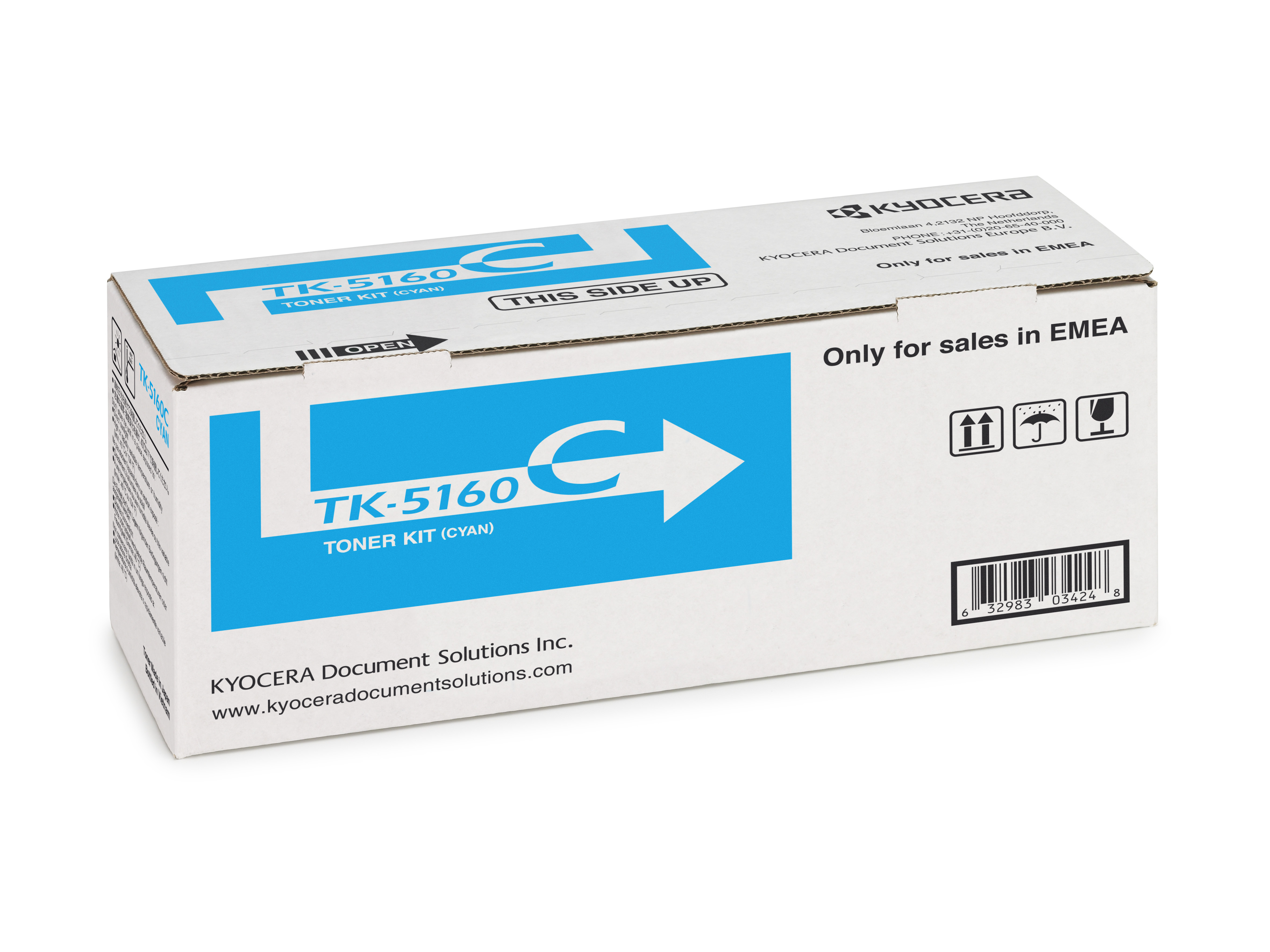 Original Kyocera TK5160C Toner Cyan ( A-Ware )