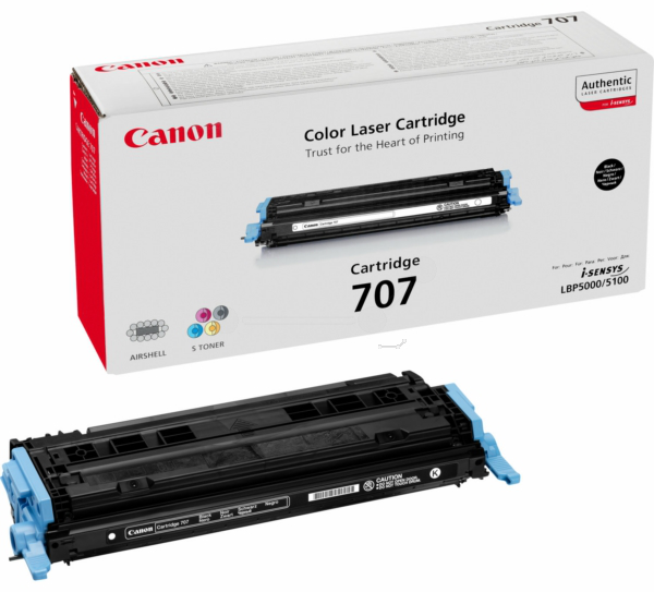 Original Canon 9424A004 | 707 Toner Schwarz ( A-Ware )