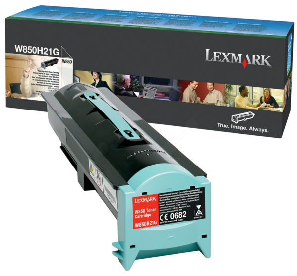 Original Lexmark W850H21G Toner Schwarz XL