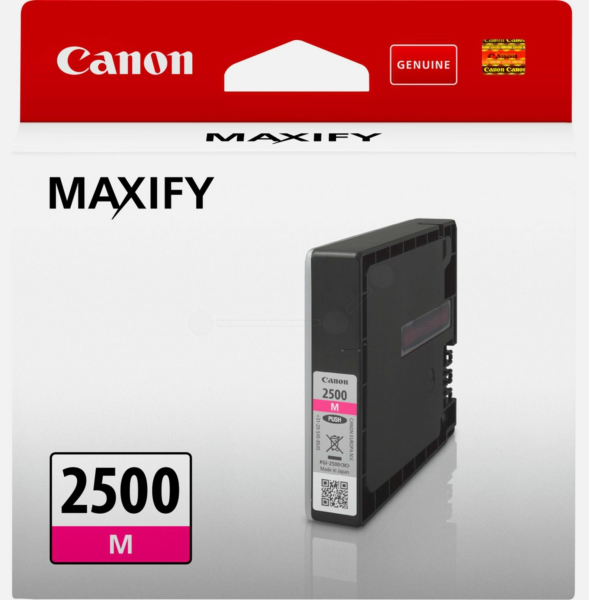 Original Canon 9302B001 | PGI2500M Tinte Magenta