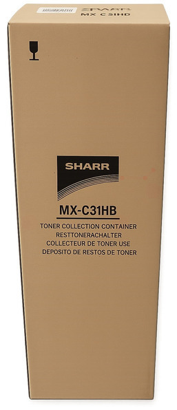Original Sharp MX-C31HB Resttonerbehälter