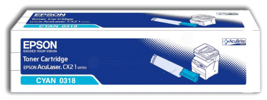 Original Epson C13S050318 Toner Cyan