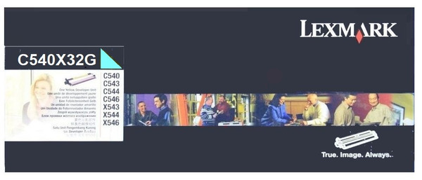 Original Lexmark C540X32G Entwicklereinheit Cyan ( A-Ware )
