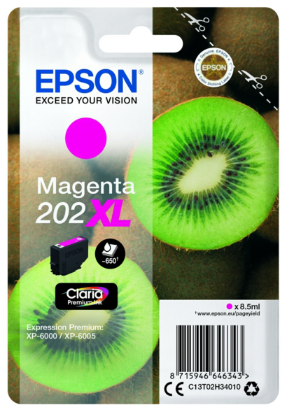 Original Epson 202XL | C13T02H34010 Tinte Magenta XL