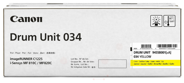 Original Canon 034 | 9455B001 Trommel Gelb