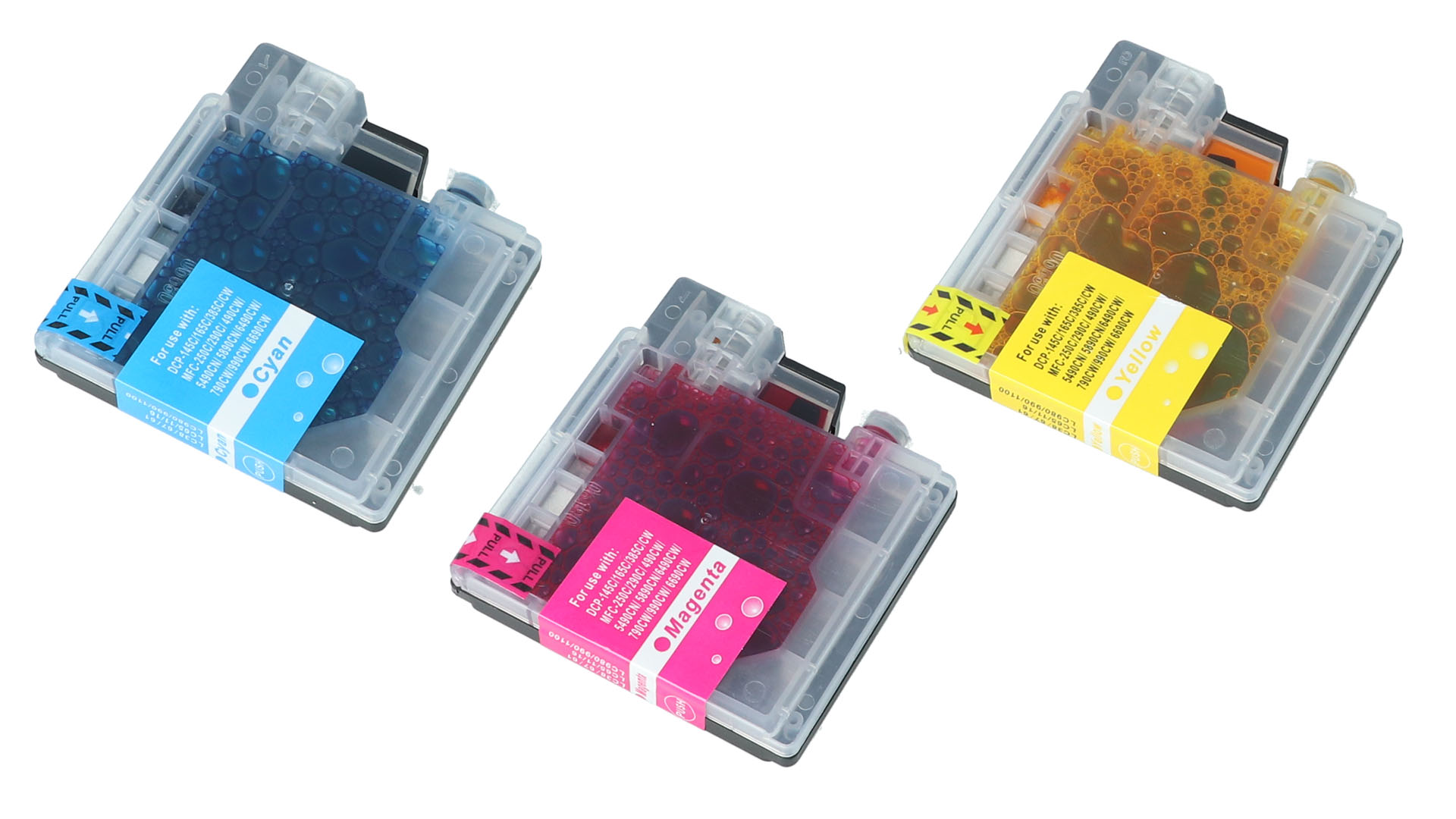 Tonoo® Tinte ersetzt Brother LC1100HYRBWBPDR C/M/Y Spar Set XL