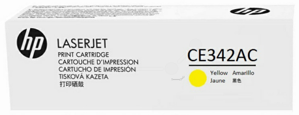 Original HP CE342A | CE342AC | 651A Toner Gelb