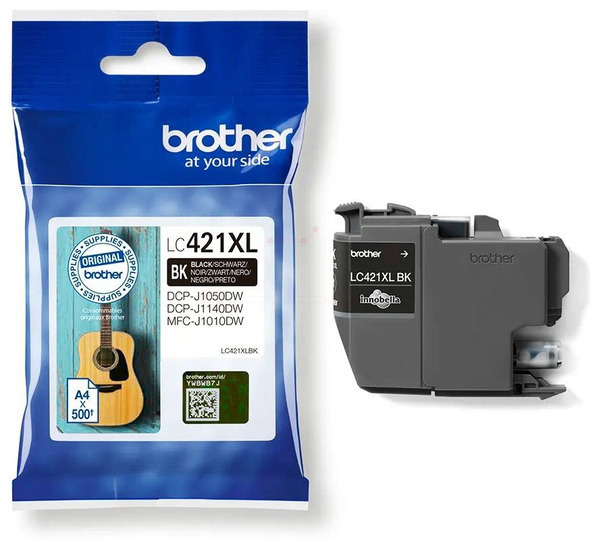 Original Brother LC421XLBK Tinte Schwarz XL