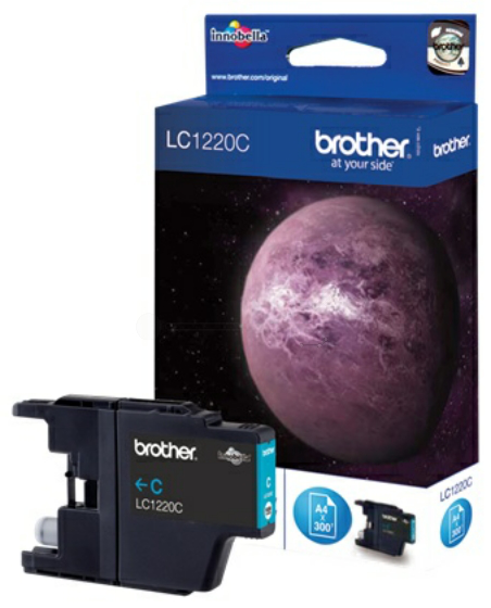 Original Brother LC1220C Tinte Cyan